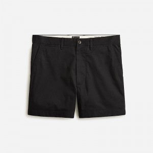 Men's J.Crew 5" stretch chino Shorts Black USA ENPOVSJ17