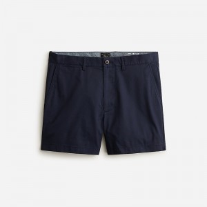 Men's J.Crew 5" stretch chino Shorts Navy USA RJEGSDL27