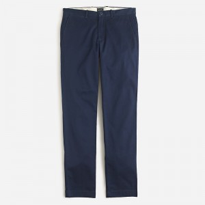 Men's J.Crew 770™ Straight-fit stretch Pants Navy USA YLMKDWQ19