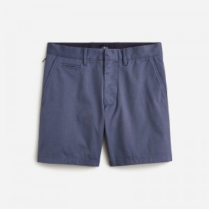 Men's J.Crew 7'' tech oxford Shorts Navy Oxford USA CZIOFLX30