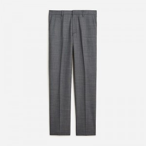 Men's J.Crew Bowery dress wool blend Pants Classic Grey USA YQUFNRE13