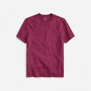 Men's J.Crew Broken-in T-shirts Crushed Beet USA ZVUTNYI85