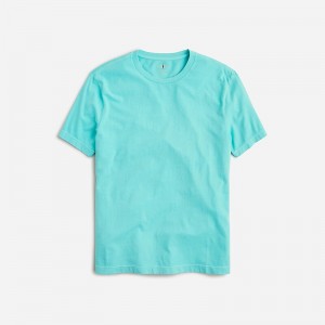 Men's J.Crew Broken-in T-shirts Paradise Aqua USA CXKFWPR35