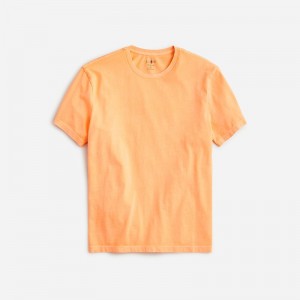 Men's J.Crew Broken-in T-shirts Sandy Peach USA KEPGJDO87