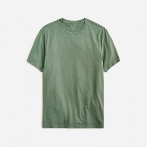 Men's J.Crew Broken-in short-sleeve T-shirts Topiary USA OEUAHYZ79