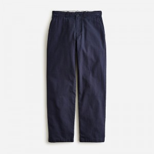 Men's J.Crew Classic canvas Pants Navy USA YEURWDI35