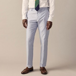 Men's J.Crew Crosby Classic-fit Suit Pant Light Blue USA WXKLNBI48