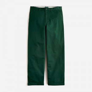 Men's J.Crew Giant-fit chino Pants Dark Forest USA OIWQUSP36