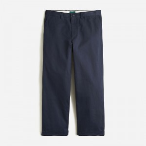 Men's J.Crew Giant-fit chino Pants Navy USA TNQAHVW38