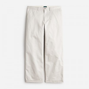 Men's J.Crew Giant-fit chino Pants Stone USA YHWACRK50