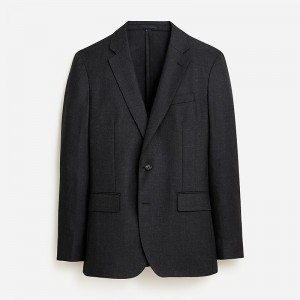 Men's J.Crew Ludlow Slim-fit Blazers Onyx USA DSLCZGB74