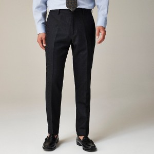 Men's J.Crew Ludlow Slim-fit Suit Pant Onyx USA MYIXTWP56