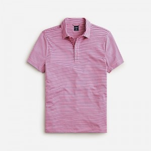 Men's J.Crew Performance with COOLMAX® Polo Shirts Mauve USA STYBLUA74