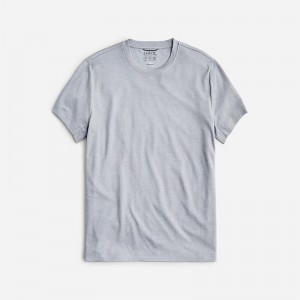 Men's J.Crew Performance with COOLMAX® technology T-shirts Hthr Grey USA GIZOTXH97