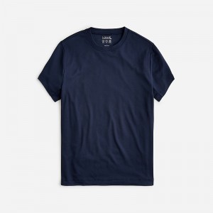 Men's J.Crew Performance with COOLMAX® technology T-shirts Navy USA LXJRUIP52