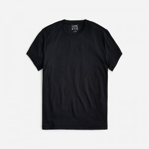 Men's J.Crew Performance with COOLMAX® technology T-shirts Black USA ZFPEXSH98