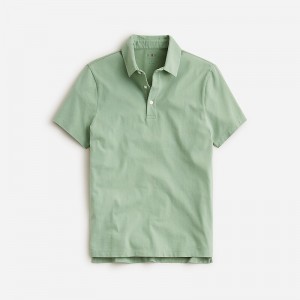 Men's J.Crew Sueded cotton Polo Shirts Spring Whisper USA WKUVGLM05