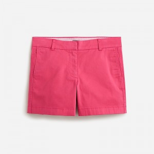 Women's J.Crew 4" stretch chino Shorts Snapdragon USA JABZQGH36