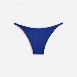 Women's J.Crew 90s no-tie string Bikini Bottom Harbor View USA PETSVRK53