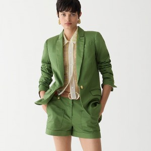 Women's J.Crew Alfie Blazers Utility Green USA AQEZDSW93