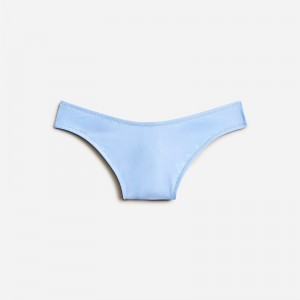 Women's J.Crew Belted '90s high-leg Bikini Bottom Cornflower Blue USA IKBJSQM43