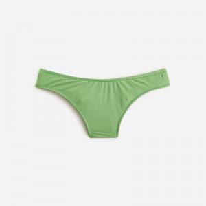 Women's J.Crew Belted '90s high-leg Bikini Bottom Rustic Willow USA UYGOSED34