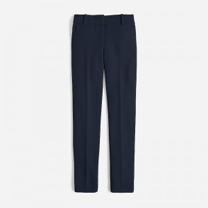 Women's J.Crew Cameron slim cropped pant Pants Navy USA DXEUAVC30