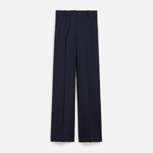 Women's J.Crew Carolina flare Pants Navy USA XCLMYOE07