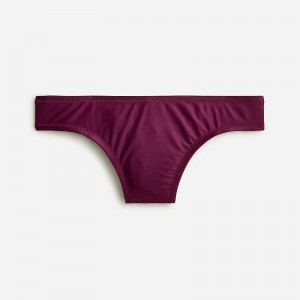 Women's J.Crew Classic full-coverage Bikini Bottom Iris USA PAYBVJH19