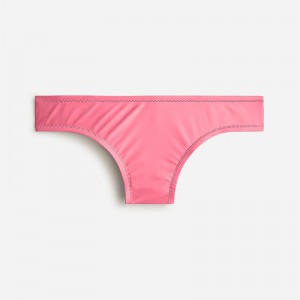 Women's J.Crew Classic full-coverage Bikini Bottom Tea Rose USA MKSIDFW74