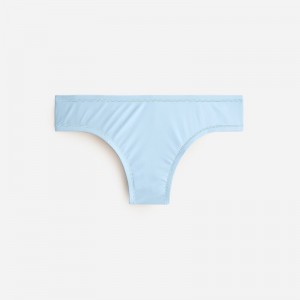 Women's J.Crew Classic full-coverage Bikini Bottom Blue Mist USA RQBOCWY17