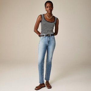 Women's J.Crew Classic straight Jeans Elia Wash USA WAZNMSL63