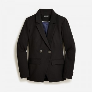 Women's J.Crew Devon Blazers Black USA QAMIKHT10