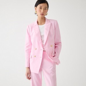 Women's J.Crew Greta Blazers Pink USA UMXBREZ43