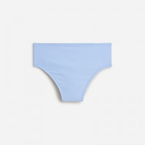 Women's J.Crew High-rise Bikini Bottom Cornflower Blue USA TJRKGAP69