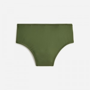 Women's J.Crew High-rise Bikini Bottom Safari USA KUXDCIA28