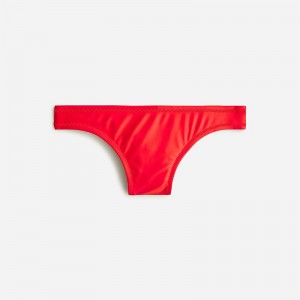 Women's J.Crew Hipster full-coverage Bikini Bottom Bright Cerise USA LXICNKR81