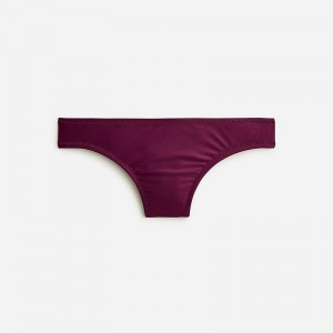 Women's J.Crew Hipster full-coverage Bikini Bottom Iris USA KJODIEA87