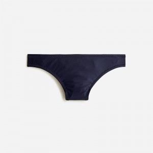 Women's J.Crew Hipster full-coverage Bikini Bottom Navy USA RFWLBGA79