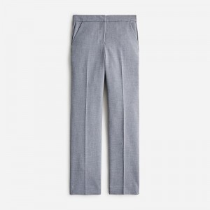 Women's J.Crew Kate straight-leg Pants Hthr Graphite USA BZYMWRQ03