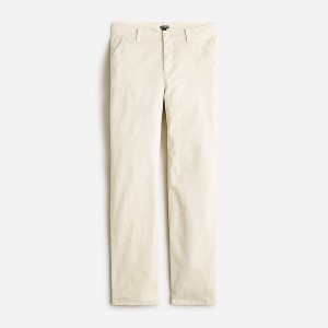 Women's J.Crew Kate straight-leg Pants Natural USA NYACQLW81