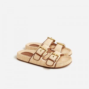 Women's J.Crew Marlow Sandals Moroccan Sand USA PRZQILX13