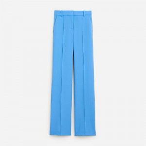 Women's J.Crew Natalia Pants Blue USA ILETXQB34