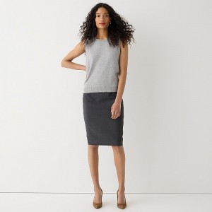 Women's J.Crew No. 2 Pencil® Skirts Grey USA XUKLRPJ61