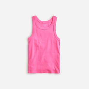 Women's J.Crew Perfect-fit high-neck Tank Tops Regal Rose USA QBPRFEO14