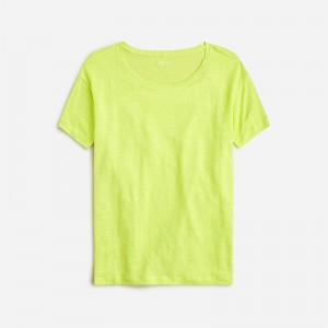 Women's J.Crew Relaxed T-shirts Neon Daffodil USA RWPVQMY72