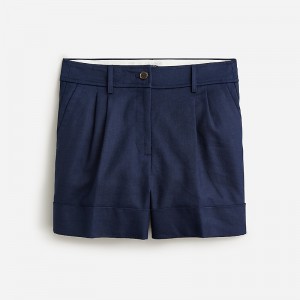 Women's J.Crew Remi Shorts Navy USA TQJVABD76