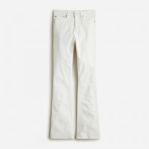 Women's J.Crew Skinny flare Jeans White Denim USA IGBEFSD32