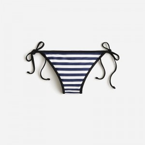 Women's J.Crew String hipster Bikini Bottom Dark Evening USA PKFCBXO37