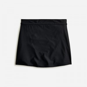 Women's J.Crew Swim Skirts Black USA HRQSFBW07